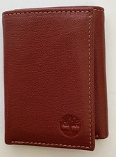 Genuine Leather Timberland thick wallet , Men Wallet with brown