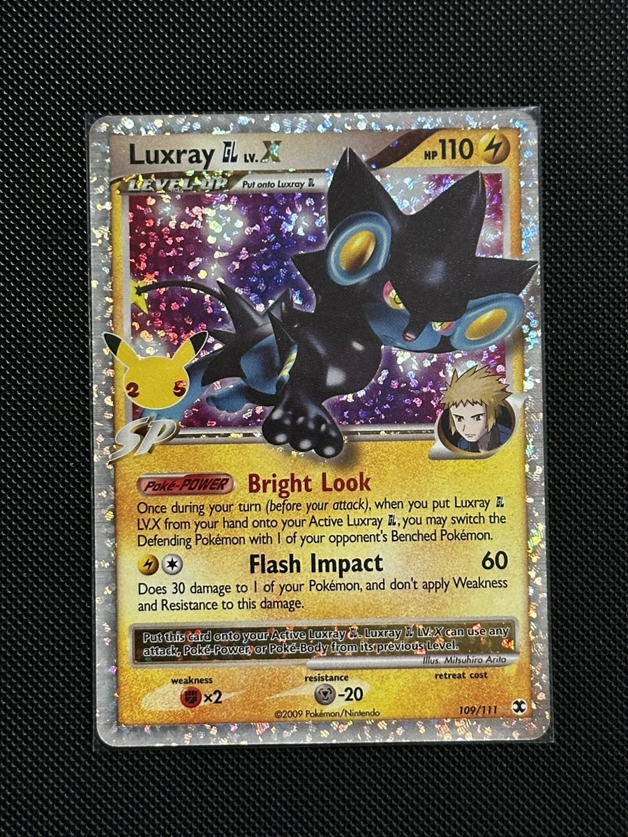 Luxray Gl Lv.X 109/111 Celebrations: Classic Collection for sale