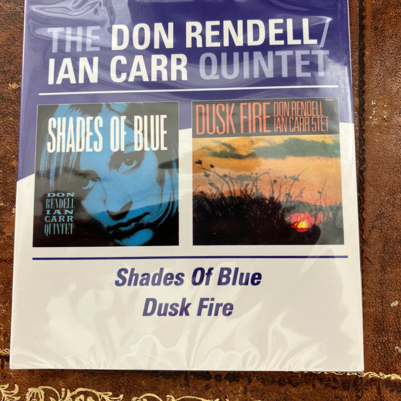 DON RENDELL / IAN CARR QUINTET. ""SHADES OF BLUE "" / ""DUSK FIRE ""