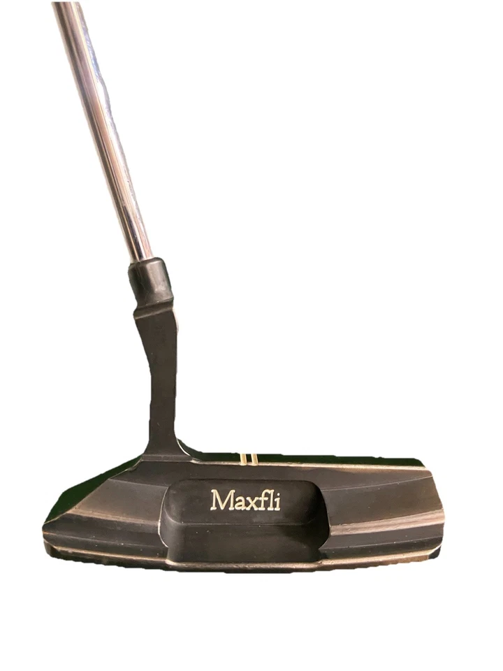 Maxfli Tad Moore TM-11 Blade Putter Handmade In USA RH 35" Stock Grip Sweet Club - Image 3 of 4