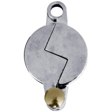 Water Faucet Lock Keyed Chrome Rubber, Fits 3/4" Garden Hose Bib