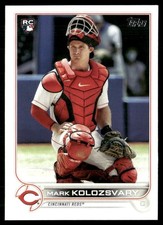 Mark Kolozsvary Rookie 2022 Topps Cincinnati Reds #536
