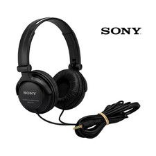 Sony MDR-V150 Dynamic Stereo On-Ear Wired Black Headphones TESTED Works 