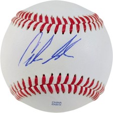 Andrew Faulkner Signed Baseball Texas Rangers Autograph Exact Photo Proof COA TX