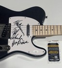 GRAND FUNK RAILROAD SIGNED CUSTOM GUITAR MARK FARNER SCHACHER BREWER JSA COA — photo 2