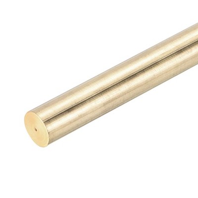 Brass Rod,Brass Solid Round Rod 6mm Diameter 355mm Length Lathe Bar Stock 1pcs