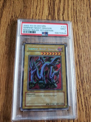 2002 Yu-Gi-Oh Magic Ruler 1st Edition Serpent Night Dragon MRL-103