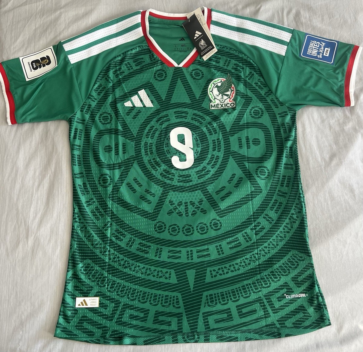 Mexico 2026 World Cup Jersey - Raúl Jiménez #9 - Player Version