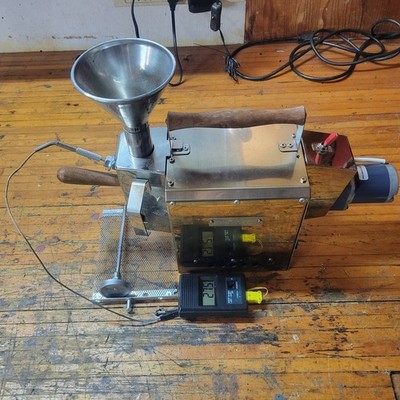 Kaldi Coffee Roaster 250g Stainless Steel With Digital Temp