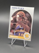 1990-91 NBA Hoops Manute Bol #112 Warriors