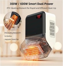 Pet Heater, Thermostat 300W/600W, Coverage up to 150 ft ,