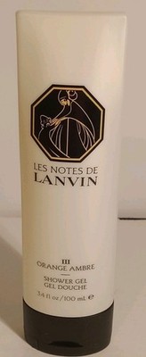 Les Notes De Lanvin III Orange Ambre Shower Gel 3.4 Fl Oz
