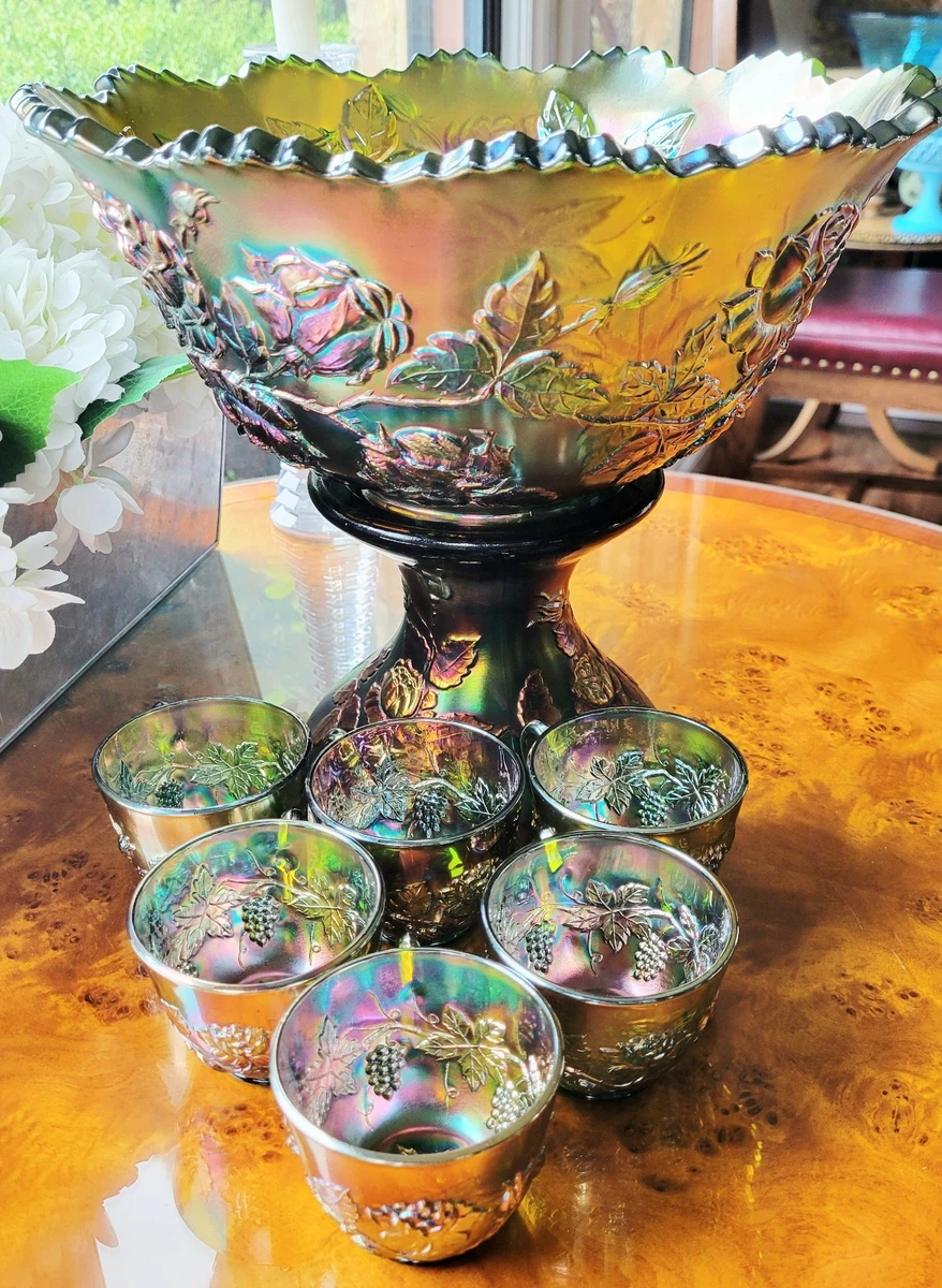 Fenton Punch Bowl for sale | eBay