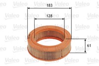 585656 Valeo Luftfilter FüR Ford,Triumph,Vauxhall