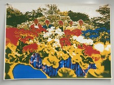 Listing image for Psychedelic Screenprint Poster Orig LP Tape Twenty One Production Artwork 1982