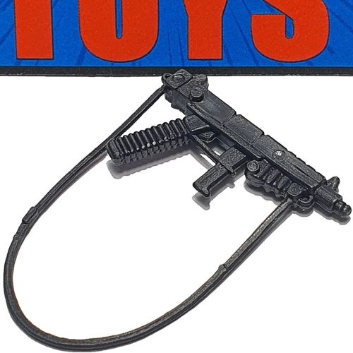 GI Joe Heavy Metal v1 MACHINE GUN rifle ORIGINAL 1985 UNBROKEN strap accessory