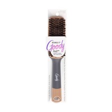 Detangler Brush with Soft Boar Bristles for All Hair Types Shine Boosting