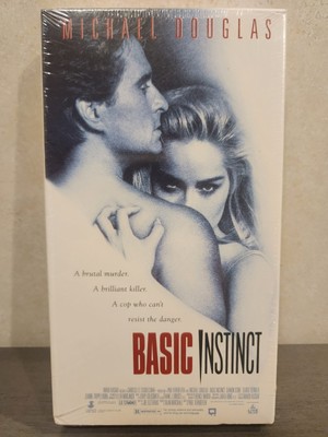Rare Brand New Sealed Basic Instinct VHS 1992 Watermarks Carolco Live *See Desc*