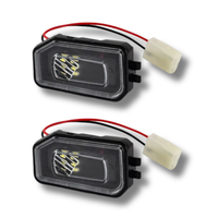 Mercedes C-Klasse PfüTzenlicht-Set Led Weiß W205 14-21 FlüGelspiegel