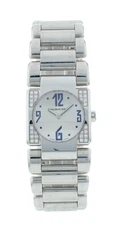 Mauboussin Alessandrine 25mm Quartz Silver Dial Square Ladies Watch 321