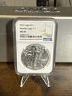 2021 Silver American Eagle $1 NGC MS70 Heraldic Eagle T-1