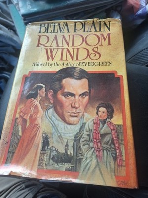 Random Winds by Belva Plain (1980, Hardcover) First Edition. Autographed. 