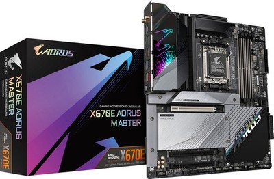 GIGABYTE X670E AORUS Master Mainboard AMD Sockel AM5 X670E Ryzen M.2 PCIe 5.0