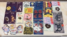 Wrights Appliqu  Lot 40 Assorted Iron On/ Sew New Unused