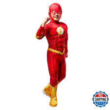 Rubies DC Comics The Flash Costume for Kids, Boy's Small Superhero Outfit