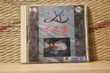 Ys 3 Wondrous from Ys PC Engine PCE Japan Very Good Condition!