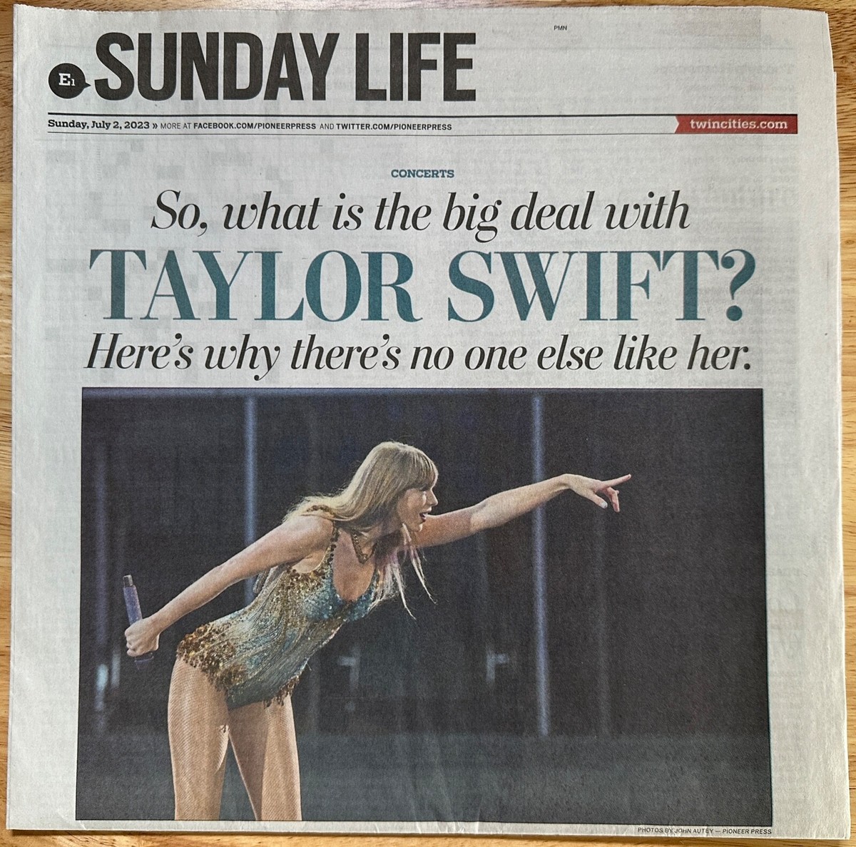 Taylor Swift concert - U.S. Bank Stadium 7/2/2023 St. Paul