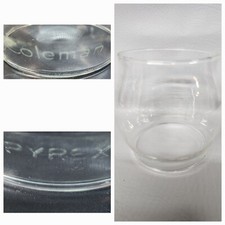  Authentic Genuine - Coleman Lantern Globe Green Pyrex USA 242A 242B 242C 200A