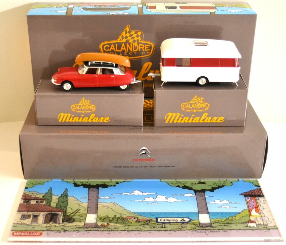 Minialuxe E: 1/43. Coffret Attelage Nationale 7. Réf. N7_01SE. N°1a. SL 500ex. - Photo 3/4