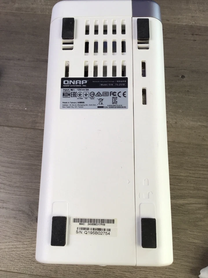 QNAP TS-251B 2 Bay Storage/Media NAS 6TB (8GB RAM)  Celeron J3355 - Image 4 of 4