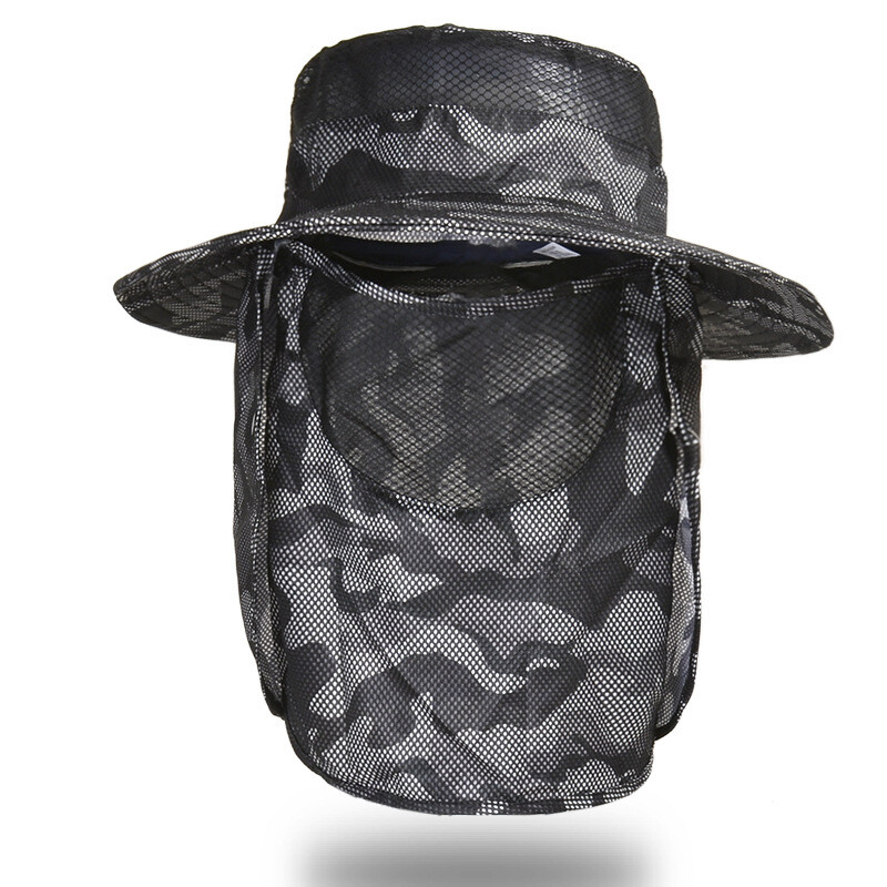 Sun Hat Men Women UV Protection Wide Brim Safari Hiking Hat  display picture 3