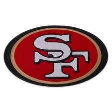 San Francisco 49ers Patch, American Football Team Logo, Embroidered Sports