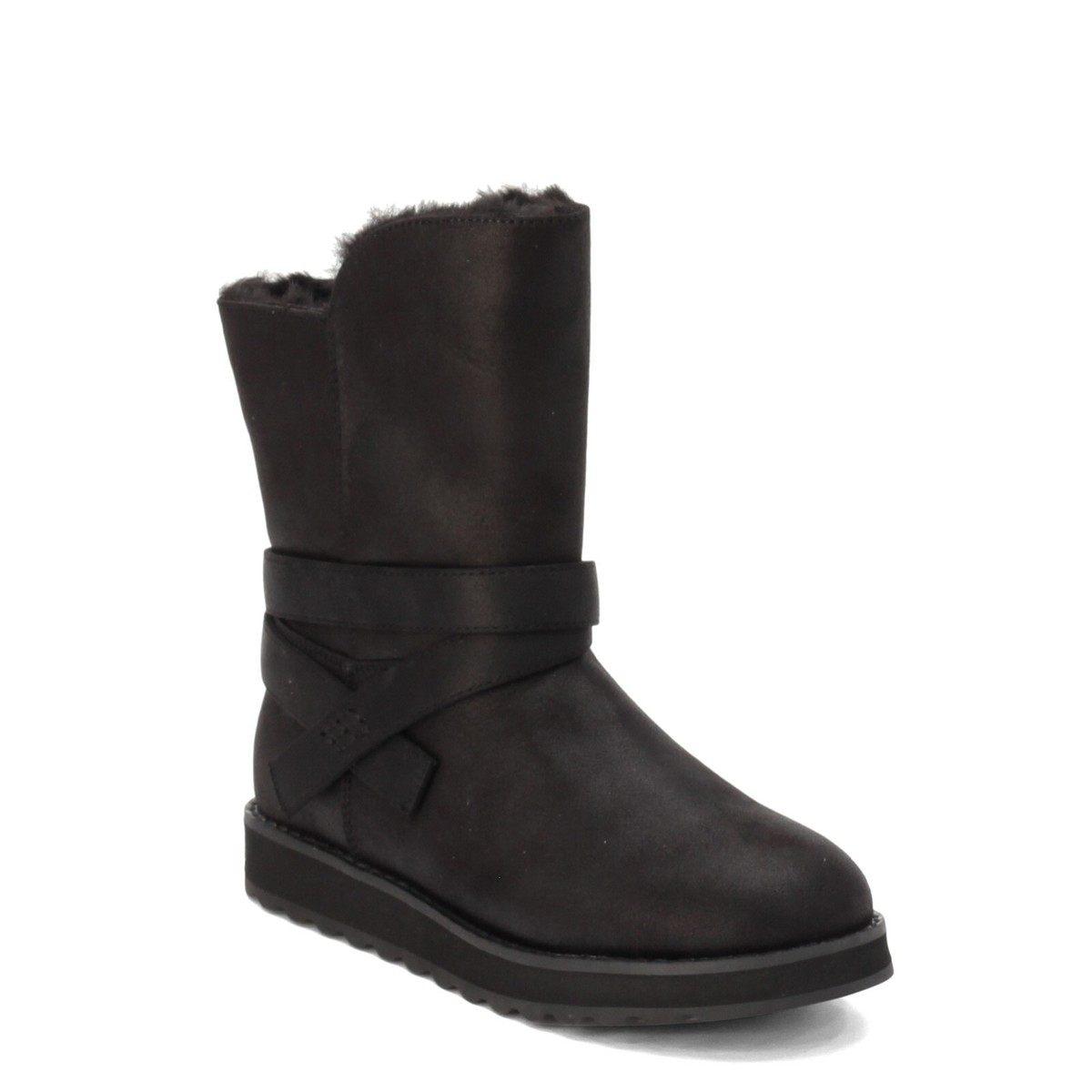 Skechers Women's Keepsakes Pikes Peak Vegan Black Boots Size - Main Image