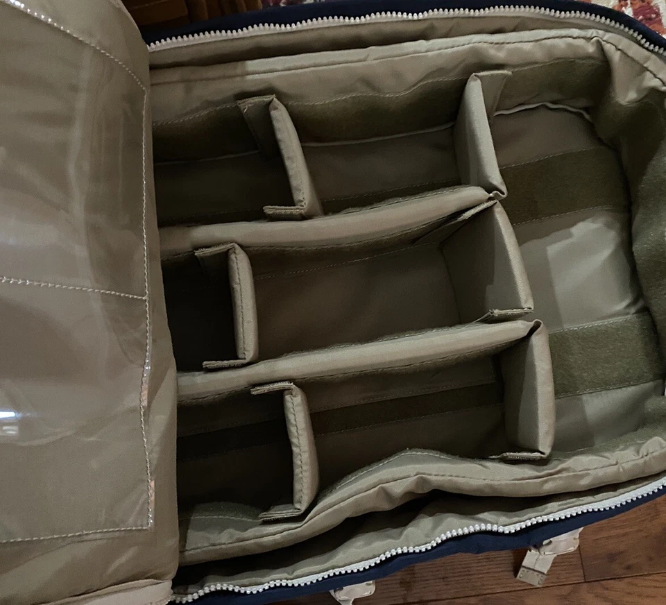 "Mochila organizadora para cámara Kelly Moore nailon azul 19"" de longitud" Foto 4 de 4