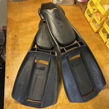 Scubapro - S-TEK Fins - XLarge - Black - Scuba Diving Open Heel