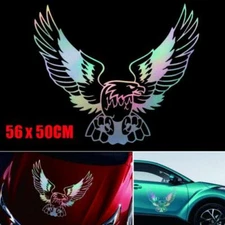 Laser Eagle Vinyl Sticker Car Hood Body Side Door Decor Graphics Decal Universal