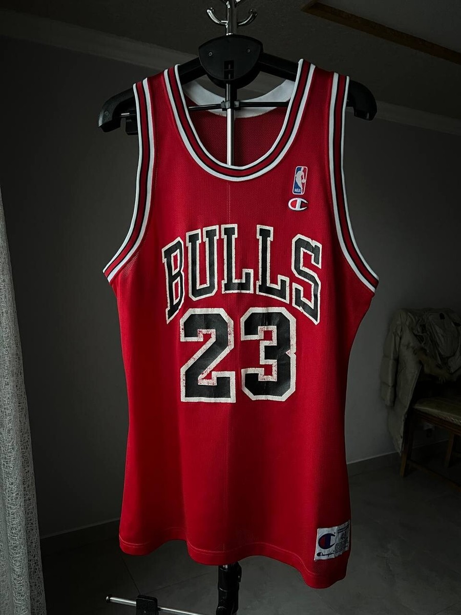 CHICAGO BULLS 90s NBA JERSEY VTG VINTAGE CHAMPION MICHAEL JORDAN