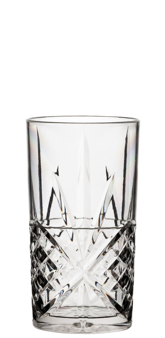 Symphony Stacking Hiball Clear Drinks Glasses 12Oz (35Cl) Pack Of 12 For Bar