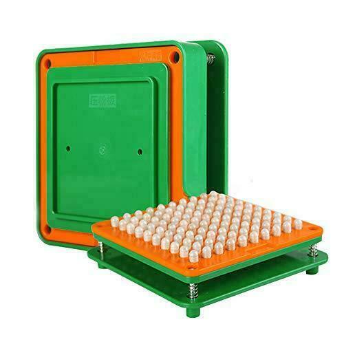 100 Holes Capsule Holder With Tamper for Size 00 Capsules Holding Tray