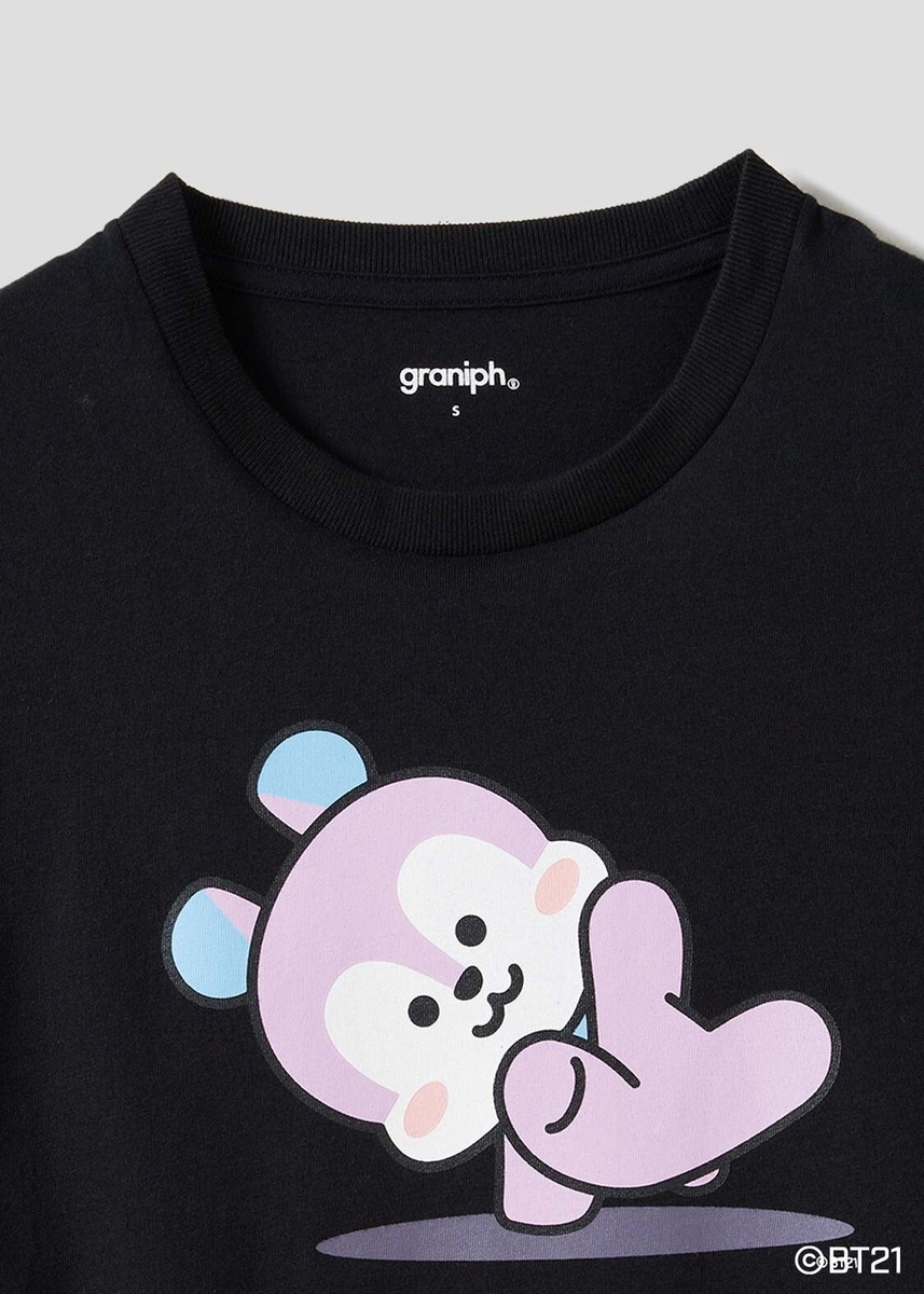 graniph BTS BT21 バックショットTシャツ XXL バックショット｜Tシャツ｜ユニセックス｜グラニフ(graniph)公式