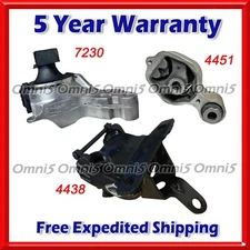 O099 Fits 2014-2016 Mazda CX-5 2.5L AWD AUTO Natural Motor & Transmission Mount