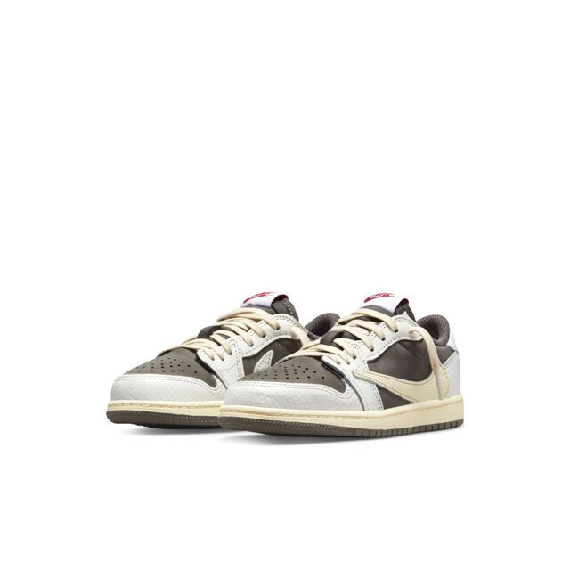 Nike (PS) Jordan 1 x Travis Scott Retro Low OG SP Sail and Nike (PS) Jordan 1 x Travis Scott Retro Low OG SP Sail and