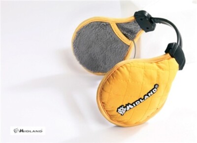 MIDLAND SUBZERO EAR MUFF KOPFHÖRER GELB mp3 iPod Musik 3,5mm Klinke Stereo