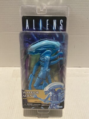 NECA Aliens Warrior Alien Blue Vicious Alien Attacker 2017 MISP Authentic US