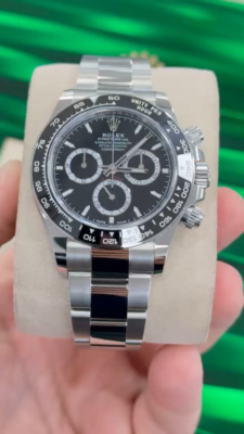ROLEX DAYTONA 126500 2コマ Rolex Cosmograph Daytona 126500 LN Oyster Bracelet Black Ceramic