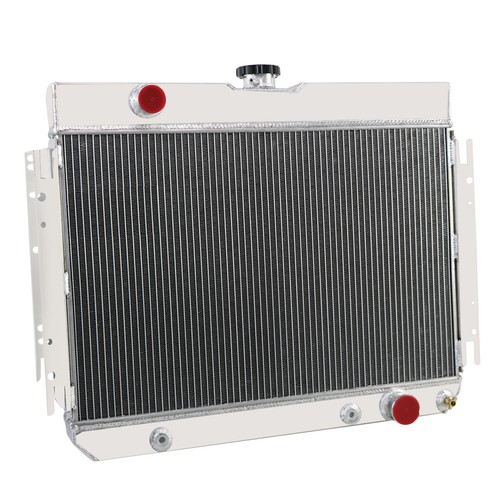 3 Rows Aluminium Radiator For 63-68 Chevy El Camino/Chevelle/Impala Bel ...